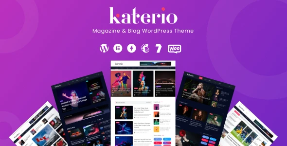 Katerio – Magazine & Blog WordPress Theme