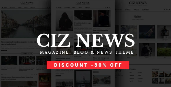 Ciz News – Magazine & Blog Theme