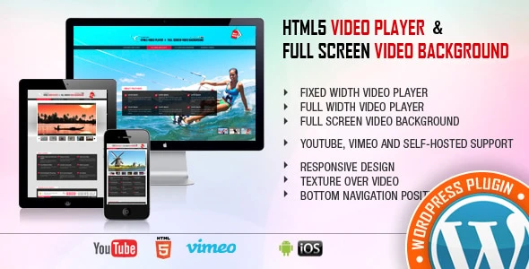 Video Player & FullScreen Video Background – WP Plugin